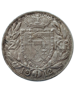 Liechtenstein 2 Coroas 1912 - Prata