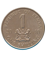 Quênia 1 Shilling 2010 