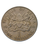 Quênia 1 Shilling 1966
