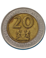 Quênia 20 Shillings 2010