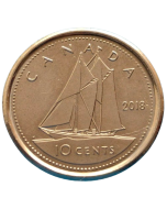 Canadá 10 Cents 2018