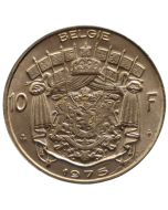 Bélgica 10 francos 1975