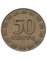 Lituânia 50 Centas 2000