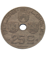 Bélgica 25 cents 1946
