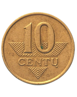 Lituânia 10 Centas 1997