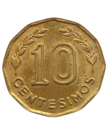 Uruguai 10 centésimos 1981