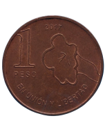 Argentina 1 Peso 2017 - Jacarandá