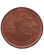 Argentina 1 Peso 2020 - Jacarandá