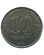 Argentina 10 Pesos 2018 - Caldén