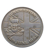 Falkland 50 Pence 1982 - Libertação