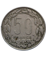 Estados da África Equatorial 50 francos 1961