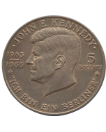 Niuê 5 Dólares 1988 - John F. Kennedy