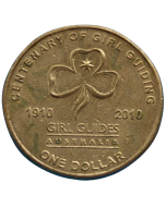 Austrália 1 dólar 2010 - 100º Aniversário das Guias Femininas