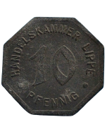 Lippe 10 Pfennig 1917 - Notgeld