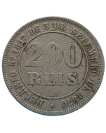 Brasil 200 Réis 1871
