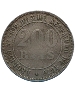 Brasil 200 Réis 1871