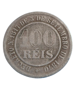 Brasil 100 réis 1889 - Império