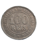 Brasil 100 Réis 1876