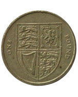 Reino Unido 1 Libra 2011 - Escudo Britânico