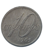 Brasil 10 Cruzeiros 1965