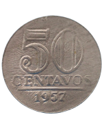 Brasil 50 Centavos 1957