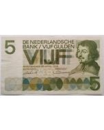 Holanda 5 Gulden 1966
