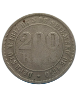 Brasil 200 Réis 1875