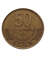 Costa Rica 50 colones 2002