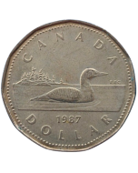 Canadá 1 Dólar 1987