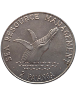 Reino de Tonga 2 pa'anga 1980 - FAO Gestão de Recursos Marinhos