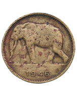 Congo Belga 1 Franco 1946