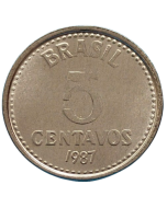 Brasil 5 Centavos 1987