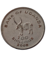 Uganda 100 Shillings 2008