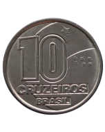 Brasil 10 Cruzeiros 1992