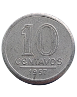 Brasil 10 Centavos 1957