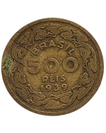 Brasil 500 Réis 1939