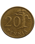 Finlândia 20 pennya 1972