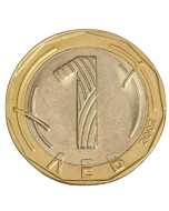 Bulgária 1 Lev 2002