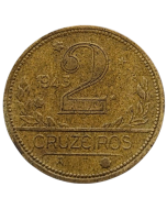 Brasil 2 Cruzeiros 1943