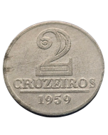 Brasil 2 Cruzeiros 1959