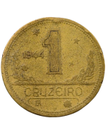 Brasil 1 Cruzeiro 1944 - Sem Sigla WT