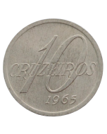 Brasil 10 Cruzeiros 1965