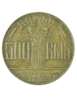 Brasil 500 Réis 1938 - Feijó
