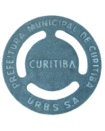 Brasil - Ficha de Transporte Municipal de Curitiba