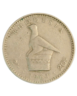 Rodésia 2 shillings 1964