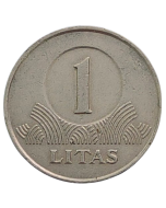 Lituânia 1 Litas 2002