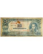 Bolívia 10 Bolivianos 1945