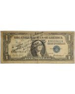 Estados Unidos 1 Dólar 1957 - Selo Azul 