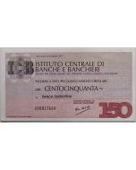 Itália 150 Liras 1977 - Istituto Centrale di Banche e Banchieri (Notgeld Italiano) 