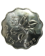 Suazilândia 5 Cents 1999 FC